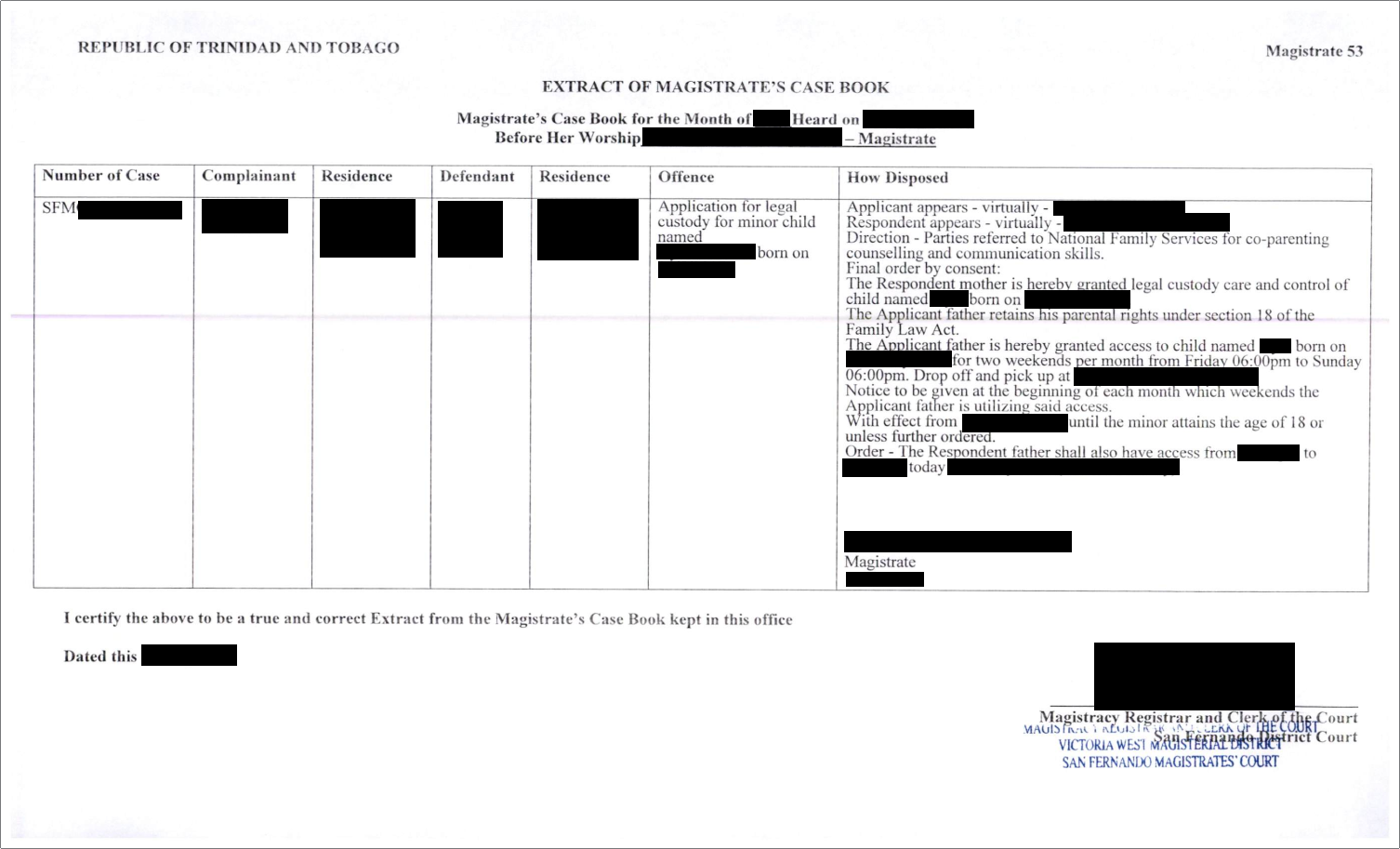 Custody and Maintenance Magistrate's Court (1) full view